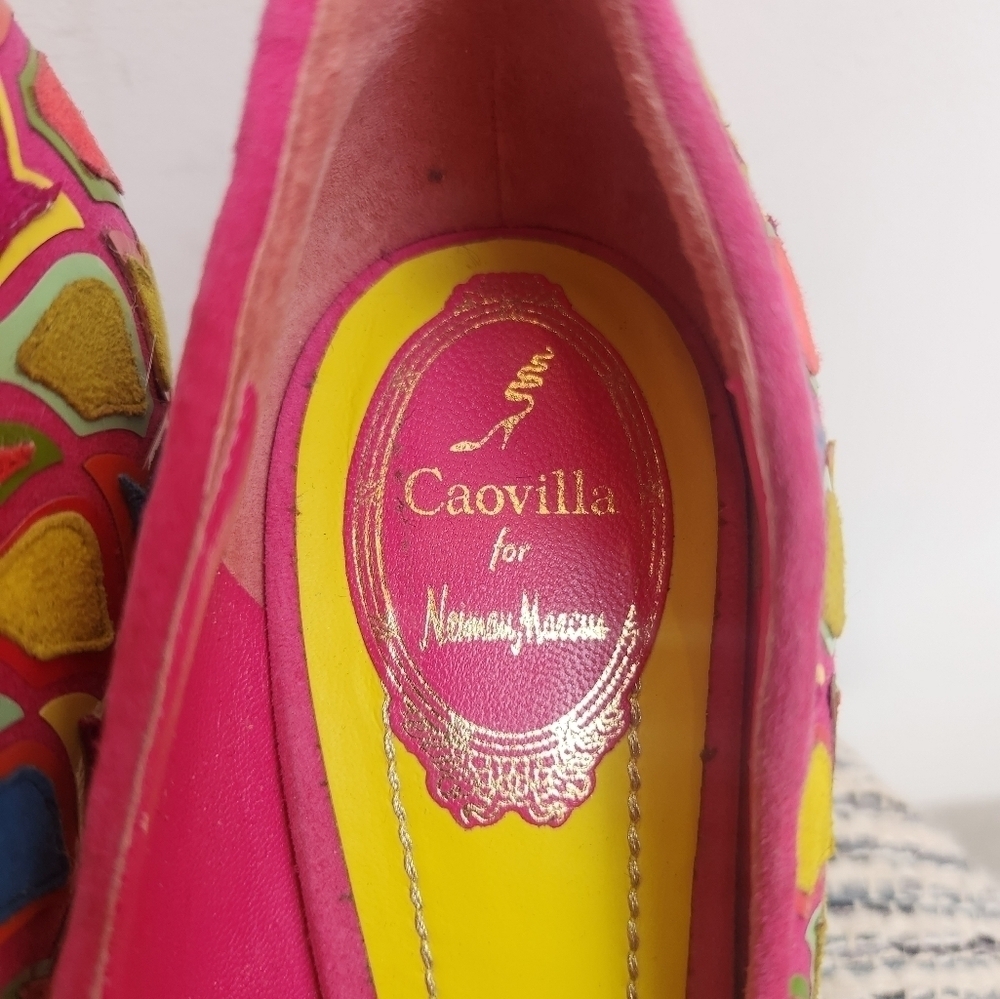 Rene Caovilla for Neiman Marcus Heels Pumps Size 39.5 - Picture 6 of 9